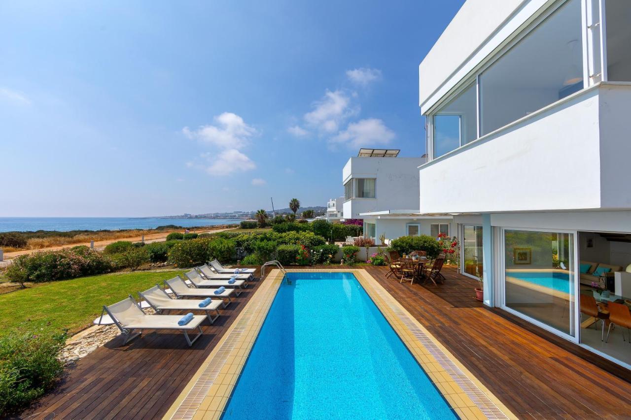 Protaras Beachfront Villa Alia מראה חיצוני תמונה