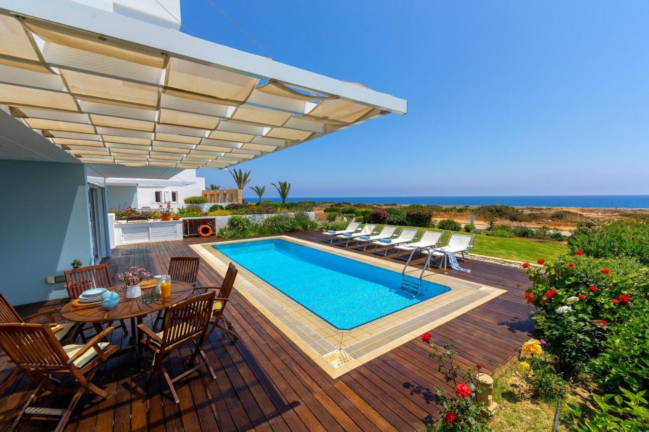 Protaras Beachfront Villa Alia מראה חיצוני תמונה