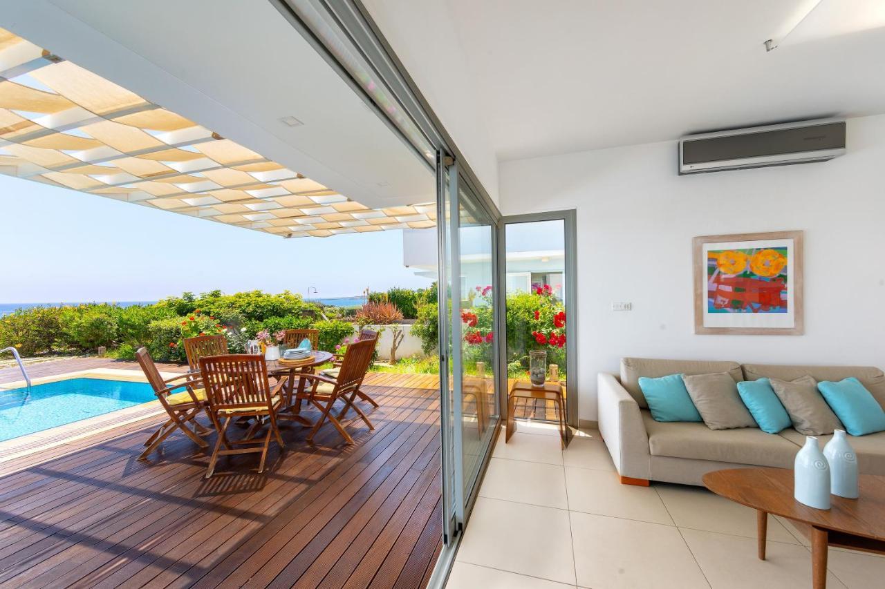 Protaras Beachfront Villa Alia מראה חיצוני תמונה