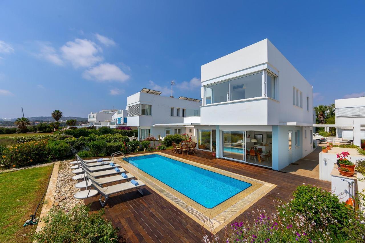 Protaras Beachfront Villa Alia מראה חיצוני תמונה