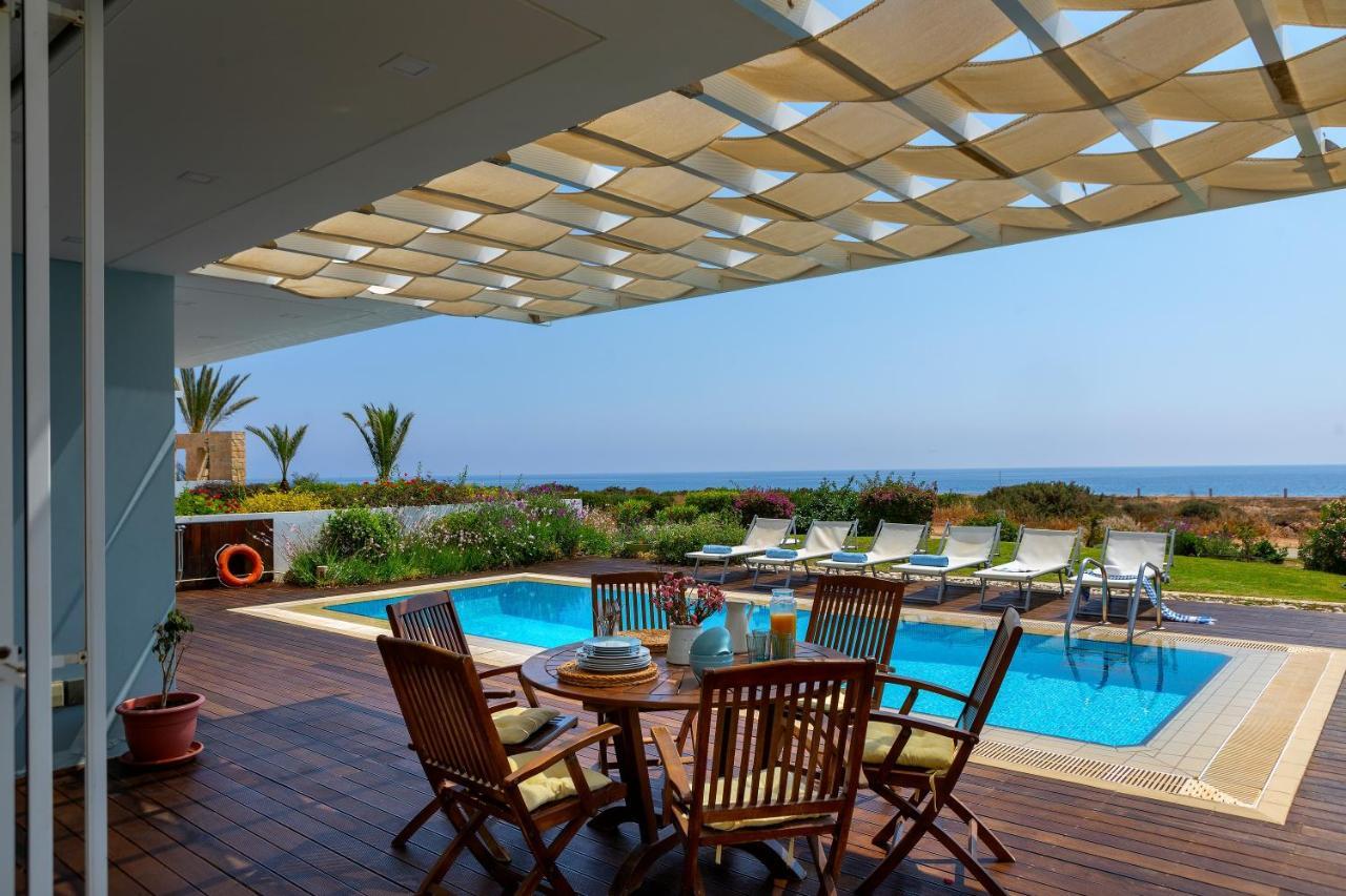 Protaras Beachfront Villa Alia מראה חיצוני תמונה